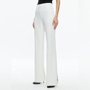 Alice + Olivia Lara Side Slit Pants